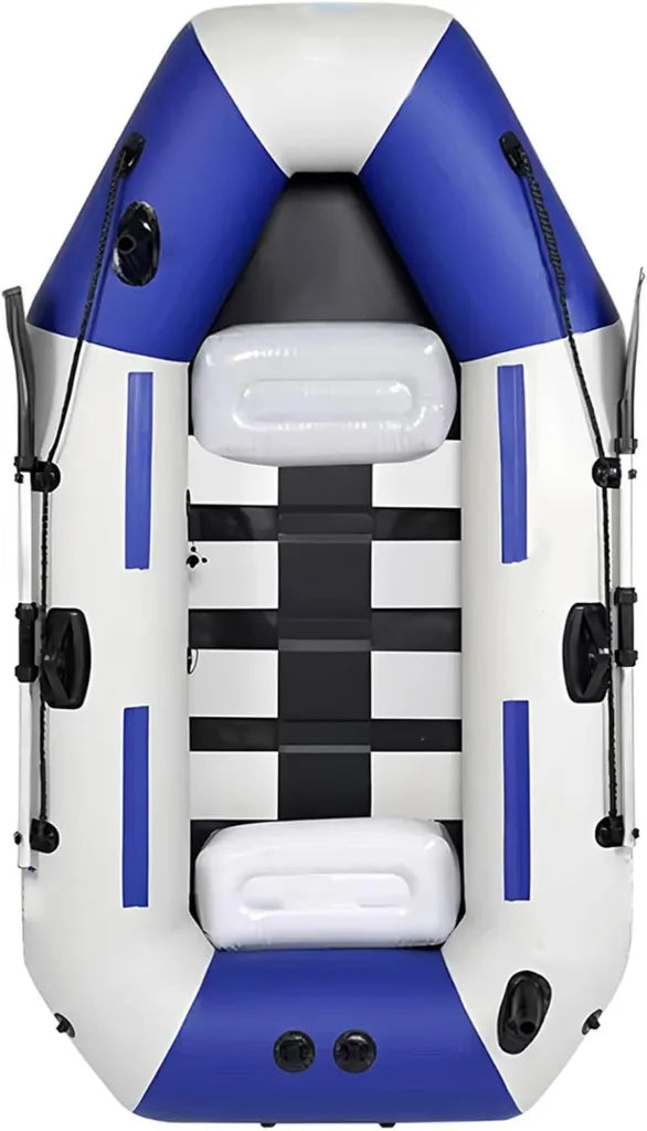 Kayak gonflable pour adultes, détente sur plage et rivière, disponibles en plusieurs tailles