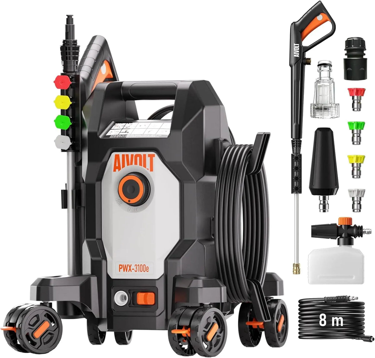 Nettoyeur haute pression et nettoyeur à pression – 1800W