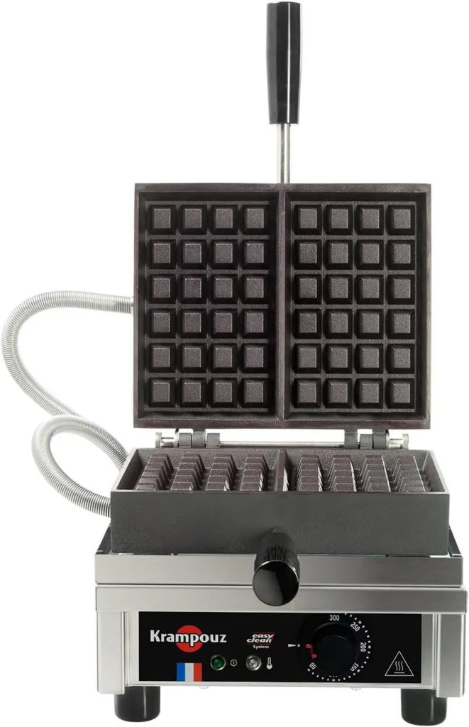 Gaufrier Électrique KRAMPOUZ 220V pour Gaufres de Bruxelles 4x6