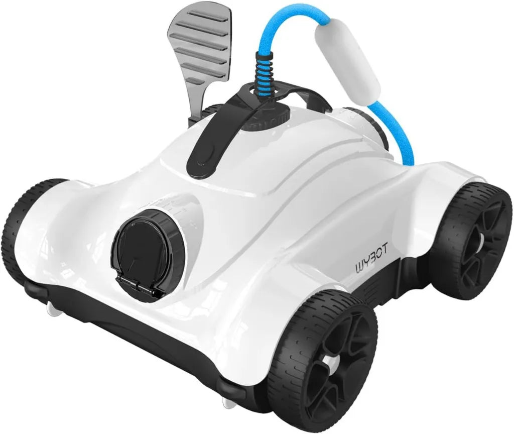 Robot Piscine WYBOT Grampus 400, Puissance 150W, Double Moteur, Options de Durée, Buse Ajustable