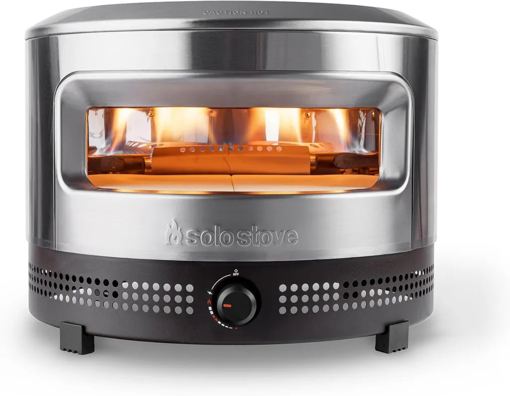 Four à Pizza Extérieur Solo Stove Pi Prime au Propane | Chauffage Puissant, Cuisson Rapide, Pierre en Cordiérite
