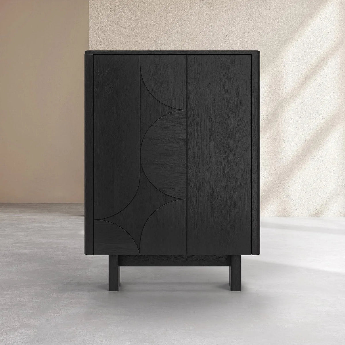 Vente-unique Habitat — 2 Portes, noir