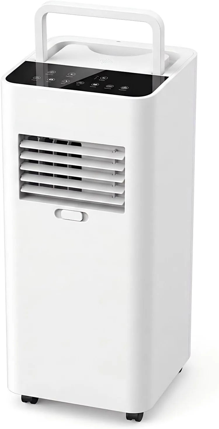 Climatiseur 24H, 30 dB, portable, minuteur, unité AC intelligente avec refroidissement rapide, 9 m2, déshumidificateur, ventilateur, kit de fenêtre