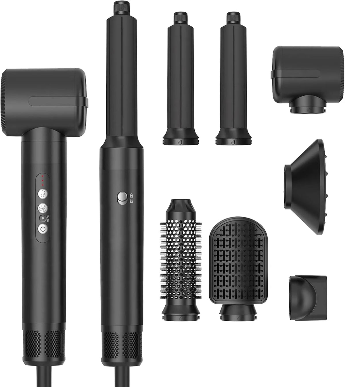 Diffuseur, Brosse, 1400 W, fonction chauffante, pour Lisser