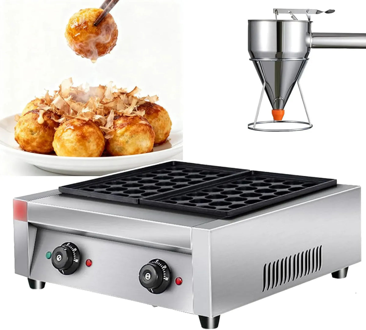Appareil, 0 à 300 °C, gril, professionnel, 2 zones de température, pour la Restauration