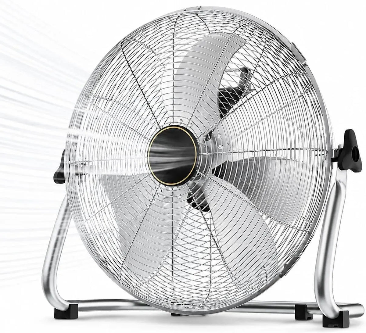 Ventilateur, industriel, professionnel, silencieux, métal robuste de 4000 CFM, inclinaison réglable à 130°