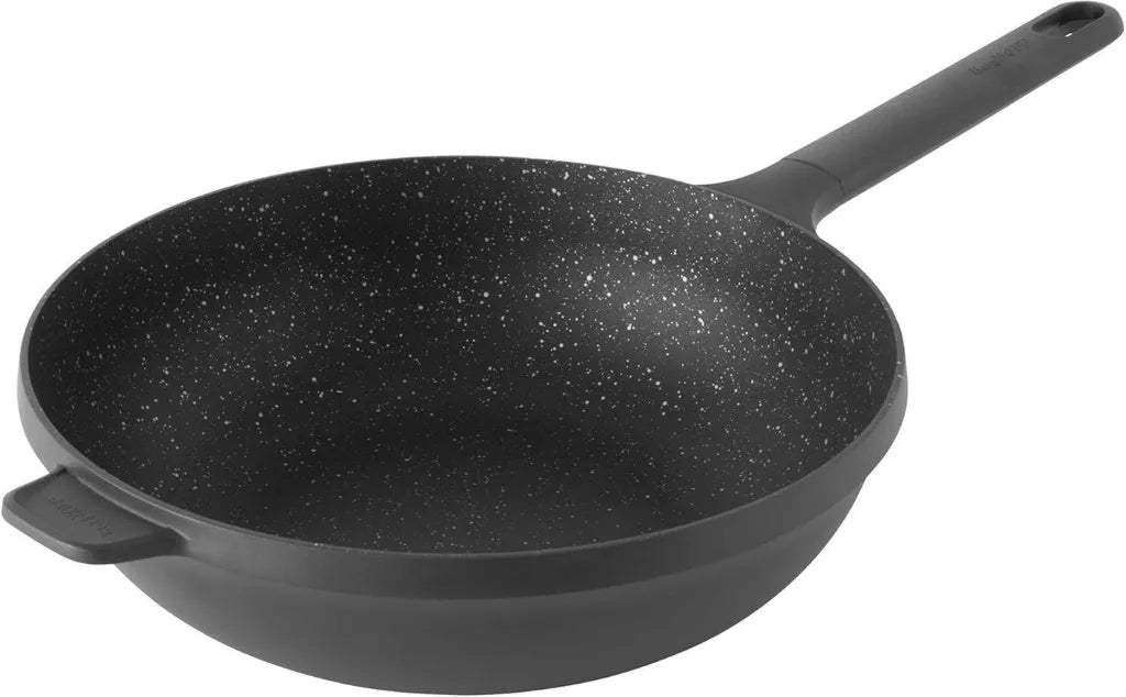 BergHOFF Gem Poêle antiadhésive en céramique pour induction 28 cm Noir