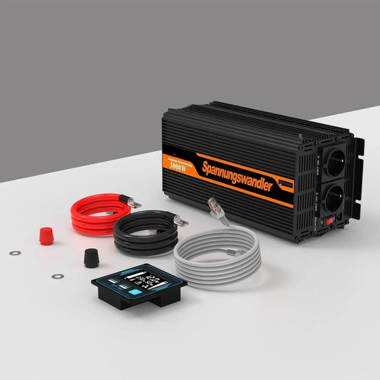 Convertisseur Tension Pur Sinus Convertisseur Puissance À Onde Sinusoïdale Modifiée 3000W 12V DC À 220V 230V AC 3kw Transformateur Hors Réseau pour