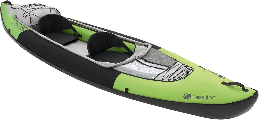Kayak Gonflable Sevylor Yukon pour Aventures en Eau Vive et Randonnées