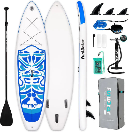 Planche Paddle Gonflable Ultra Légère - Kit Complet pour Tous Niveaux