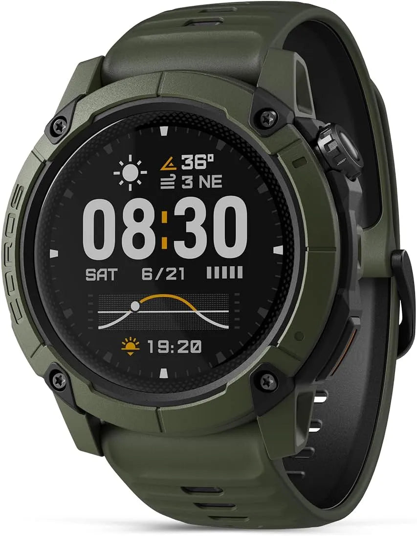 COROS Nomad Montre GPS Outdoor, écran MIP 1.3'- Vert