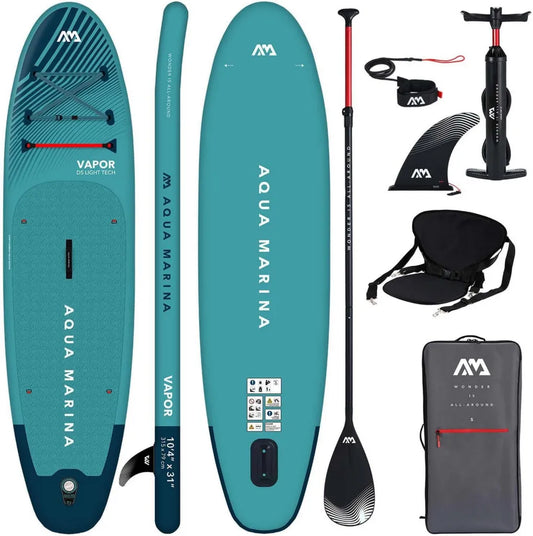 Planche de Paddle Gonflable Aqua Marina Vapor 2021 - Kit Complet 315x79x15 cm