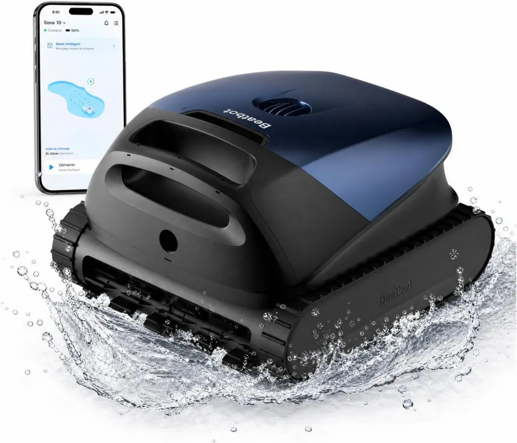 Robot de Piscine Sans Fil Beatbot Sora 10 - Nettoyage Automatique