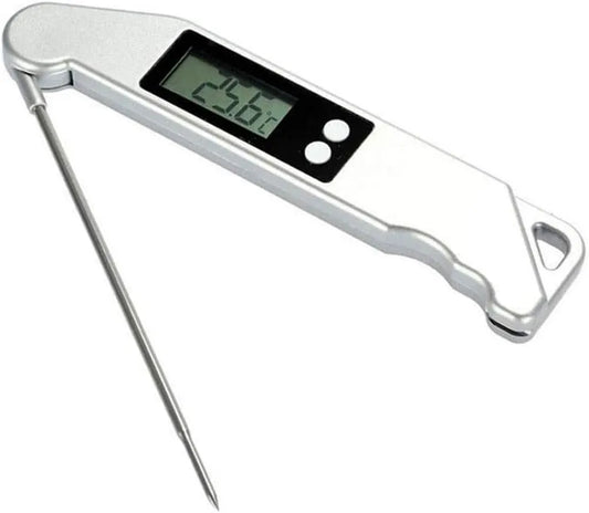 ARTSZY Thermomètre Numérique à Viande avec Rétroéclairage et Sonde Pliable pour Cuisine et Barbecue