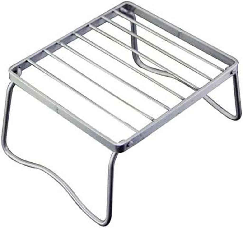 Gril de Jardin Portable en Acier Inoxydable avec Accessoires