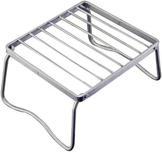Gril de Jardin Portable en Acier Inoxydable avec Accessoires