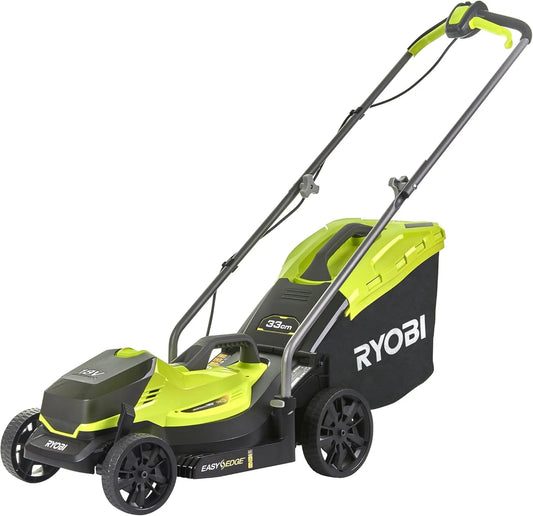Ryobi OLM1833B Tondeuse à gazon, sans fil, 33 cm, 18V, 35L, pour l'entretien du jardin