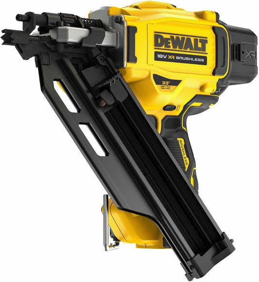 DeWalt XR 18 Cloueur pour fixer rapidement les éléments pendant le montage et les finitions à Charpente XR 18 V Brushless Nouvelle Génération
