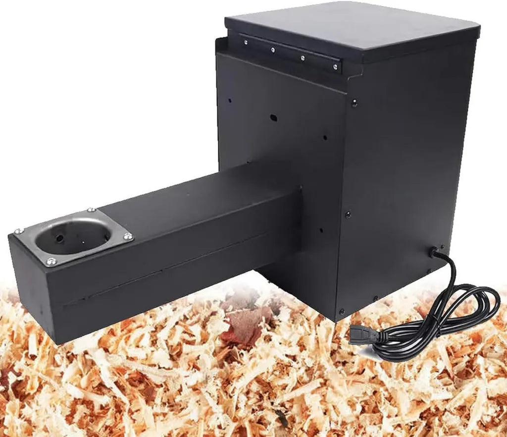 Fumoir à granulés électrique avec contrôle numérique de température, idéal pour barbecue, cuisson et rôtissage