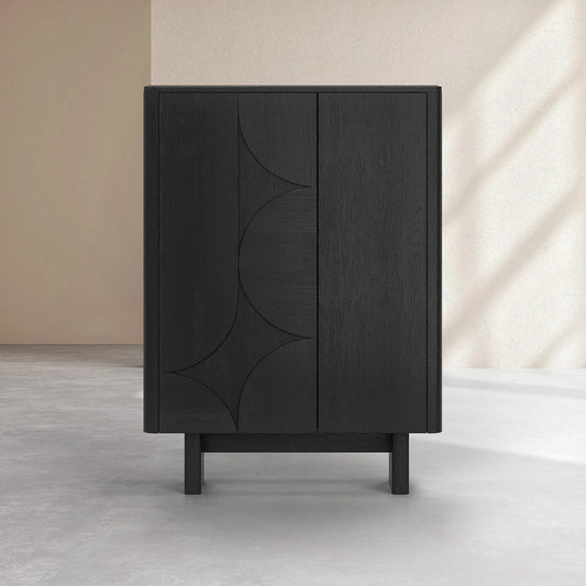 Vente-unique Habitat — 2 Portes, noir