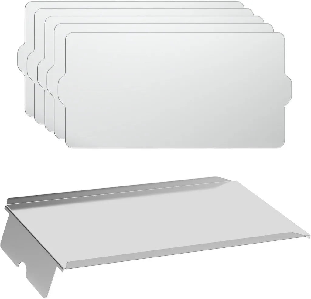 Ensemble de 5 plaques de récupération pour barbecues à granulés Camp Chef 36 pouces - Accessoires pour SmokePro LUX et Woodwind WiFi
