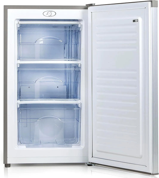 Congélateur, 64 L, PRIMO PR149DV, Réversible - Freezer, PRIMO PR149DV Congélateur Table Top - 64L - Argent - Comptoir