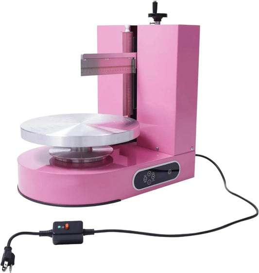 Pouces/4 4-16In Machine à décorer, 12 pouces, 200 W, pâtisserie, écran LCD, pour étaler la crème à gâteau
