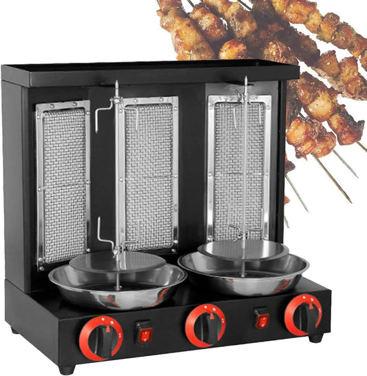 Four électrique, professionnel, appareils électroménagers, Appareil de Cuisson Rotatif pour rôtissoire à Kebab de comptoir