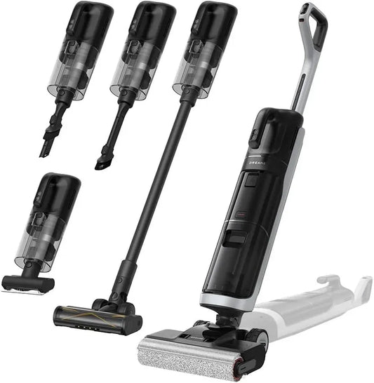 Aspirateur, dreame H14 5-en-1, aspiration 18 000Pa, tête de brosse à LED, Solution à Rapport Intelligent, séchage à 60 °C en 5 min