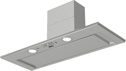 AEG DGE5861HM Hotte aspirante, 580 m3/h, hotte de cuisine, encastrable, blanc