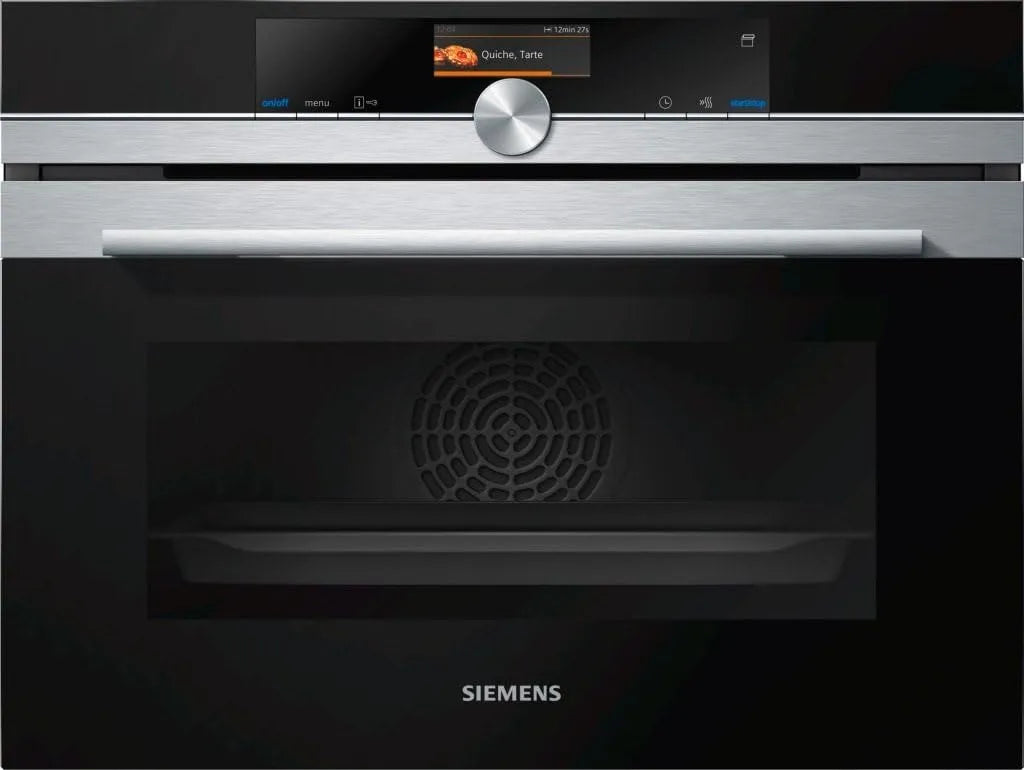 Siemens cs636gbs1 Four électrique, 47 L, vapeur, acier inoxydable, Inox, à vapeur fonction