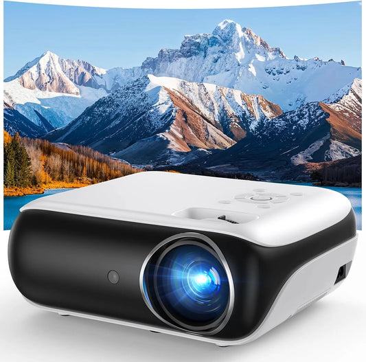 Google Wi-Fi6 Smart TV, 300 pouces, téléviseur, 4K UHD, son Dolby, Bluetooth, Google TV Officiellement Autorisé Smart Projector