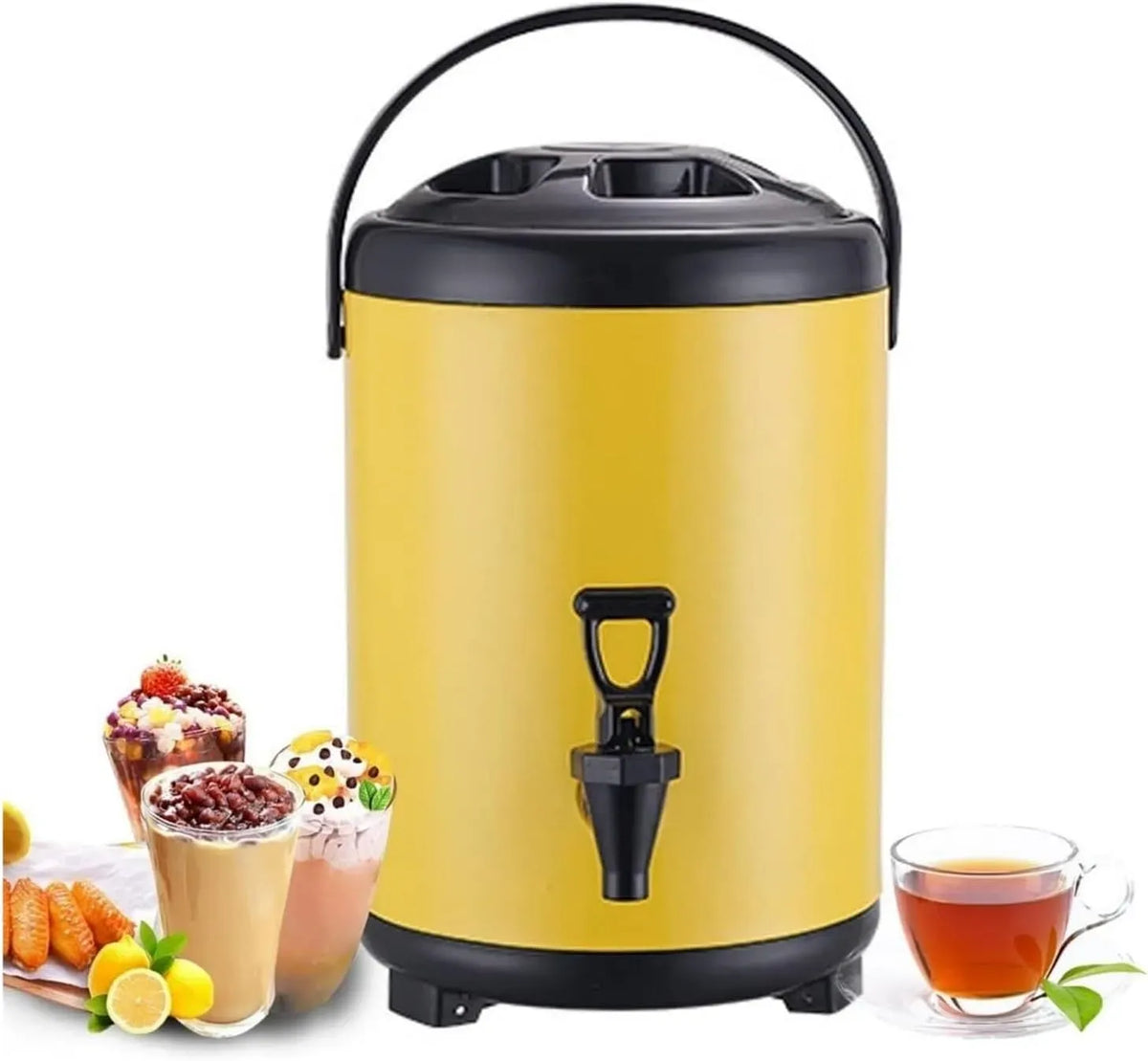 Robinet de cuisine, 6 L, professionnel, acier inoxydable, Fontaine à Eau Inox Professionnelle 6L 8L 10L 12L