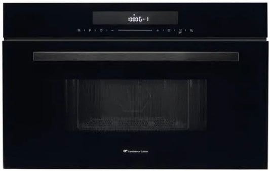 Micro-ondes, 59, 5 x 38, 3 x 49, 2 cm, 34 L, 1450 W, encastrable, gril, noir, CONTINENTAL EDISON