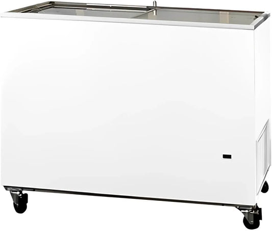 Congélateur, 491 L, 1548 x 629 x 892 mm, industriel, professionnel, verre, MADE IN EUROPE, MBH