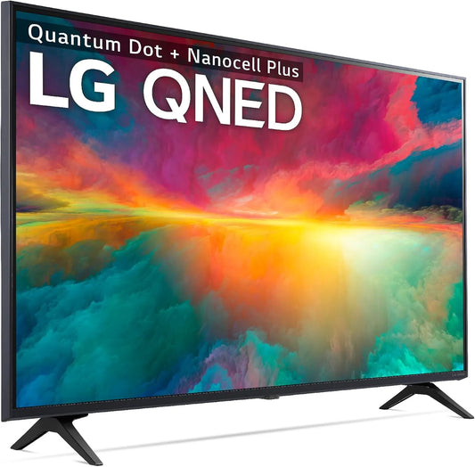 LG 43QNED756RA.AEUD Smart TV, 43 pouces, téléviseur, 4K UHD, Wi-Fi, bleu, LG QNED 43QNED756RA.AEUD TV 109, 2 cm