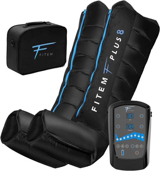 PLUS 8 Taille L, Bottes de Pressothérapie 8 chambres FITEM