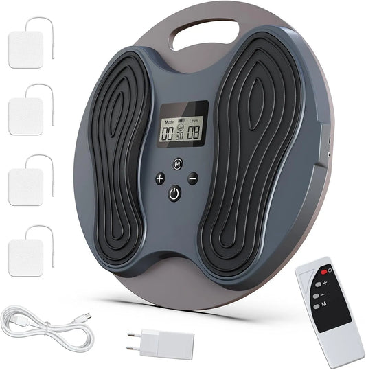 Masseur, Stimulateur de Circulation Jambes & Pieds, Masseur Électrique des Pieds EMS + TENS