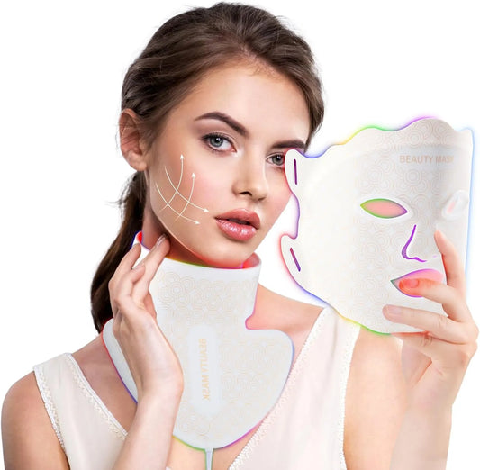 lampe, professionnel, rouge, pour le visage, Masque LED de luminothérapie pour le visage